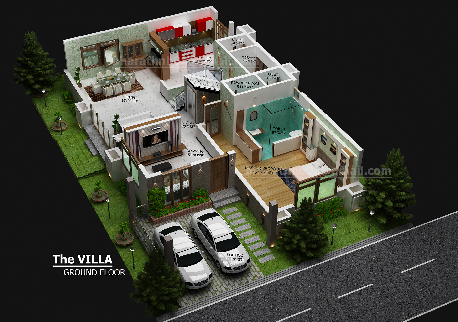 First Floor — Isometric