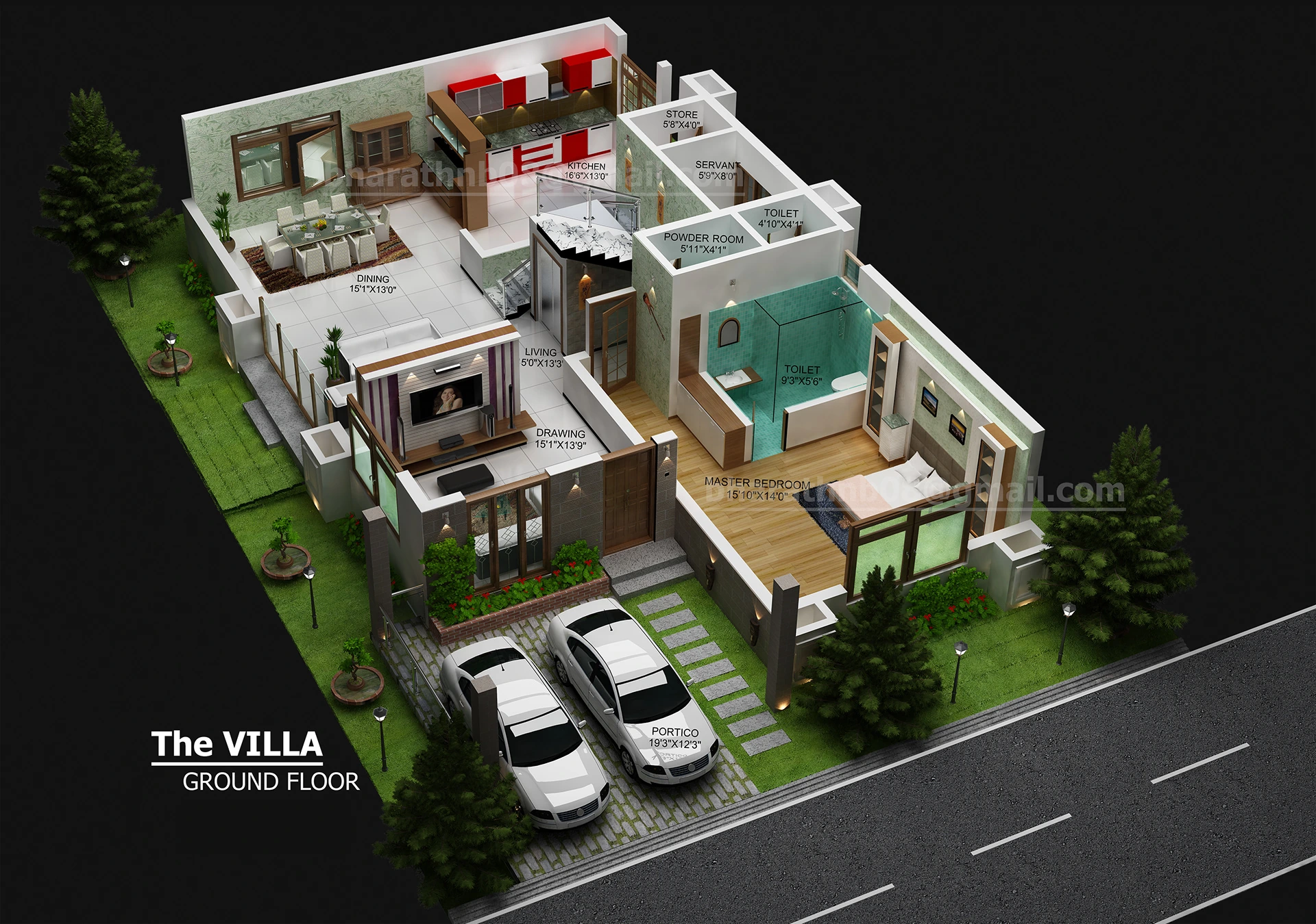 First Floor — Isometric