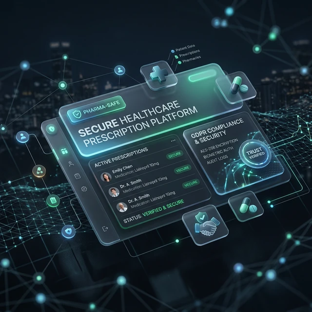 Healthcare Platform Dashboard Design